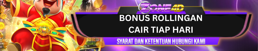 Bonus Mingguan Rollingan Zone4D